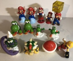 Super Mario Brothers Figures Lot Of 13 T3 - £10.27 GBP