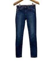 AG Adriano Goldschmied Jeans Womens 23R Blue Legging Super Skinny Ankle Stretch - £11.69 GBP