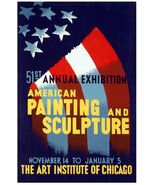 7449.American Painting and sculpture.american flag.POSTER.art wall decor - $17.10 - $54.00