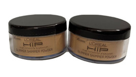 Pack Of 2 L’Oréal HIP Glimmer Shimmer Powder (0.09 Oz) #545 Shimmer NEW/SEALED - £14.05 GBP