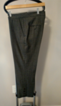 NWOT GUNEX 100% Wool Gray Cropped Pant Trouser SZ US 10 IT 46 - £157.11 GBP