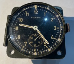KIENZLE aviation Borduhr Clock- No 47754- for parts only - $90.00