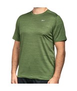 Reebok Short Sleeve Textured Active Tee Cypress (green)  Mens  Sz L NWT - $350.83 MXN