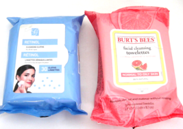 Burt&#39;s Bees &amp; Global Beauty Cleansing Towelettes 30 Cloths in Each Normal-Oily - £7.78 GBP