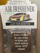 100x CAR/AUTO/HOME DEODORIZER AIR FRESHENER SCENT BLOCKS-JASMINE Old Sch... - $123.75