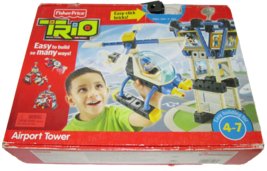 Fisher Price Trio Airport Tower Complete 2009 Mattel - $29.69