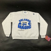 Vintage Orlando Magic Youth Boys S (6-8) Gray Sweatshirt Cotton Blend NWT USA - £18.68 GBP