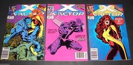 3 1989-90 Marvel Comics X FACTOR 46 F,47 F,48 VG  Comic Books - £14.46 GBP