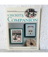 Vintage The Cricket&#39;s Companion No.41 Winter - 2 Cross Stitch Patterns A... - $121.07 MXN