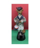 Jim Beam Distilling Co. 1976 Drumming Fox 7&quot; Tall Figurine - $15.00