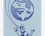 Oy Vey What an Expo 86 Vancouver BC Brochure Chosen People Ministries - £13.93 GBP