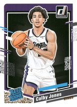 2023-24 Donruss #221 Colby Jones NM-MT RC Rookie Sac Kings Rated Rookie ID:70286 - £1.96 GBP