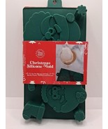 Christmas Silicone Mold Mr &amp; Mrs Santa Claus by Tinsel and Elves - $12.99