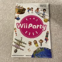 No Game Disc Wii Party Nintendo Wii 2010 Case and Manual Only No Disc - £5.77 GBP