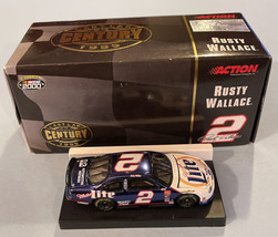1:64 Action Rusty Wallace #2 Miller Lite Last Lap of the Century 1999 Ta... - $12.19