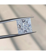 Lab Grown 3.14 Ct PRINCESS Cut IGI Certified CVD Diamond H Color VS2 Cla... - $740.00
