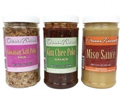 ohana flavors hawaiian miso and poke 3 pack - $59.39