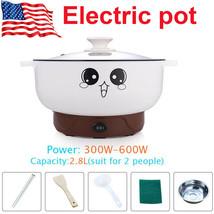 2.8L Electric Nonstick Cooker Skillet Wok Hot Pot Or Cook Noodle Rice Fried - £45.49 GBP