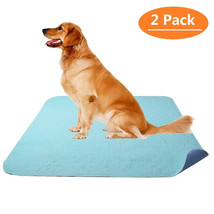 Washable Pee Pads for Dogs 2 Pack 36&quot; x 41&quot; Puppy Training Pad by KOOLTAIL - £56.48 GBP