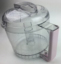 Cuisinart DLC-2AWB &amp; 2AWBC Mini-Prep Plus Food Processor Pink Bowl And Lid - £18.29 GBP