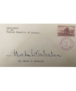 Dr. Heinz L Krekeler Signed Envelope  - £39.33 GBP