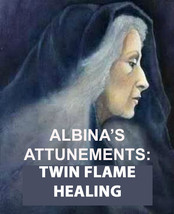 ALBINA&#39;S TWIN FLAME HEALING ATTUNEMENT ENERGIES ALBINA 99 yr Witch REIKI... - £138.98 GBP