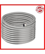 20FT 6AN Fuel Line -  Silver Braided Hose for Performance and Reliability - $1,120.46 MXN