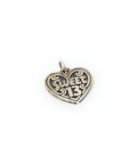 James Avery Sweet 13 Birthday Heart Sterling Silver Charm Pendant - $57.95 CAD