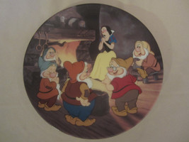 Fireside Love Story Collector Plate Snow White And Seven Dwarfs #6 Disney - $28.00