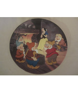FIRESIDE LOVE STORY collector plate SNOW WHITE AND SEVEN DWARFS #6 Disney - £21.96 GBP