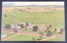 1965 Pure Village Court Motel Harrisonburg VA Virginia Postcard Aerial - £6.02 GBP
