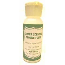 Cedar Scented Smoke Fluid 1 Oz Gilbert HO/AMERICAN Flyer Trains - £9.52 GBP