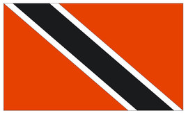 Trinidad y Tobago International Flag Sticker Decal F513 - $1.95+
