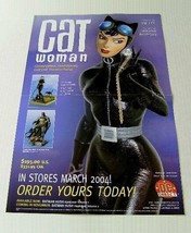 2004 Jim Lee Catwoman DC Comic Direct 17x11 porcelain statue promo POSTER:Batman - $23.95