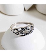 Sterling Silver Gothic Marquis Ring - $48.24 CAD