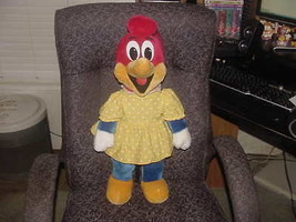 26&quot; Winnie Girlfriend Woody Woodpecker Plush Doll Walter Lanz 1989 - £77.86 GBP