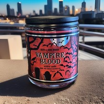 BATH AND BODY WORKS SINGLE WICK CANDLE  VAMPIRE BLOOD  7 OZ - $9.90
