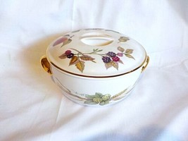 Vintage Royal Worcester EVESHAM GOLD Covered Casserole Baker Serving Dish 26oz - $29.00