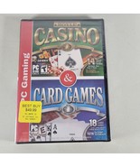 Hoyle Casino and Hoyle Card Games PC Video Game 2 Discs Sealed Best Buy ... - £11.82 GBP