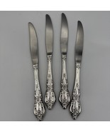 Oneida Deluxe MONTE CARLO 4 Dinner Knives  Stainless Flatware 9 1/8&quot; Vin... - $453.62 MXN