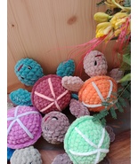 Crochet Turtle Plushie Toy, Baby Sea turtles - £18.37 GBP