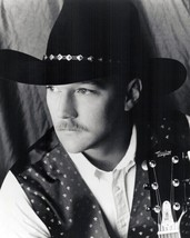 Trace Adkins 1990&#39;s portrait in black western hat with guitar 11x17 inch poster - £15.45 GBP