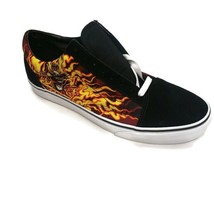 Vans Old Skool Samurai Rising Flames Skateboard Shoes Mens Size 11 Black... - £48.95 GBP