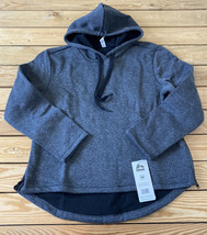 RBX NWT $58 women’s Pullover hoodie Sweatshirt size M Grey B2 - £20.33 GBP