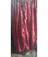 BURGUNDY SPARKLE PRINT ATS REN FAIRE GYPSY PANTALOONS  - $1,457.93 MXN