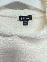 New With Tags Girls Cozy Hoodie art class Cream Size Large 10/12 Ivory image 4