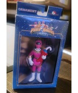 Vintage 1996 Kurt Adler Power Rangers Pink Ranger Christmas Ornament In Box - $24.42 CAD