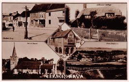 Brading Isle Of Wight Iow Uk Multi Image Photo Postcard - £8.87 GBP