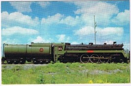 Postcard Train Steam Locomotive Hudson 464 1930 National Museum Science Tech - £3.88 GBP