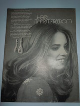 Vintage Clairol&#39;s Hair So New Print Magazine Advertisement 1971  - €4,36 EUR